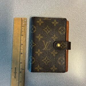VTG Louis Vuitton Brown Monogram PM Agenda